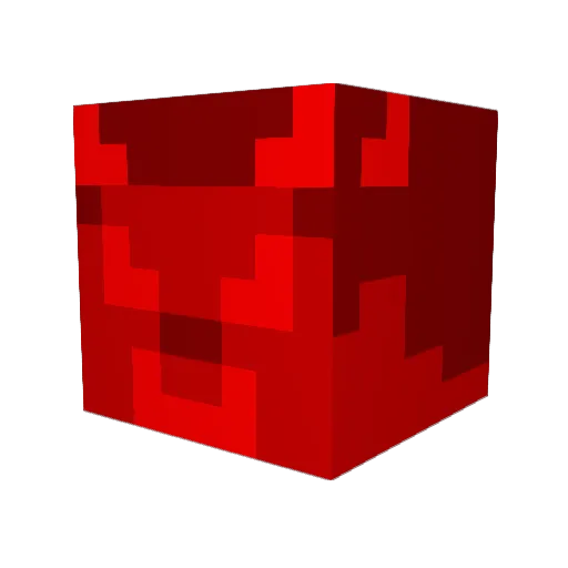 RusGraf Minecraft avatar head, 3D render