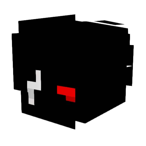 RusZ_ Minecraft avatar head, 3D render