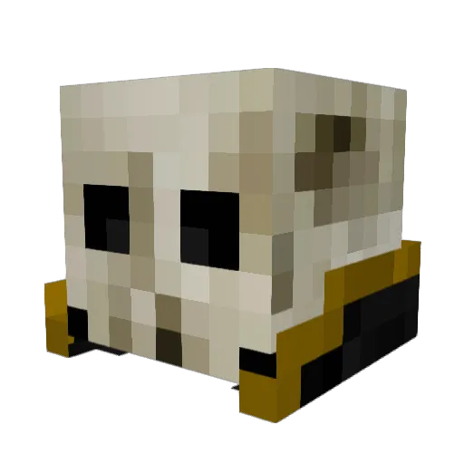 Rusalki16 Minecraft avatar head, 3D render