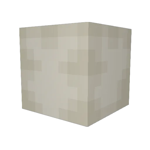 Rusher1210 Minecraft avatar head, 3D render