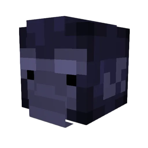 Rusik19 Minecraft avatar head, 3D render