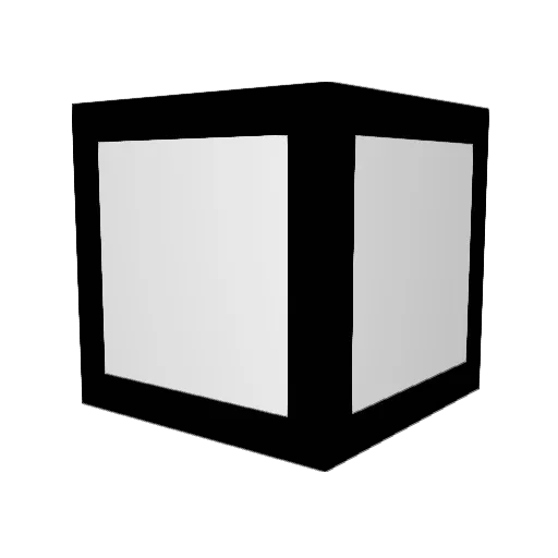 Ruskeydoo Minecraft avatar head, 3D render