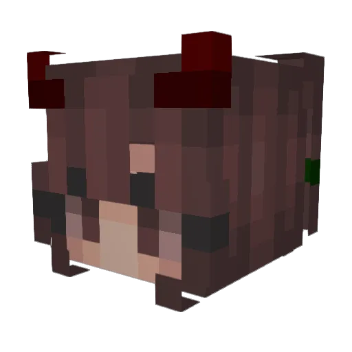 Ruslan167 Minecraft avatar head, 3D render