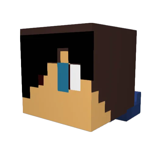 Ruslan_Susalan Minecraft avatar head, 3D render