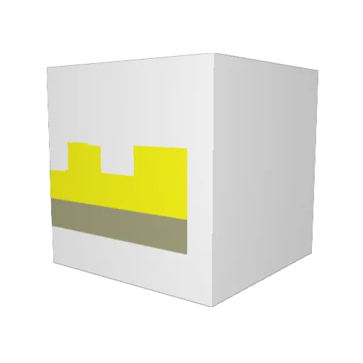 Russ_Easi_YT Minecraft avatar head, 3D render
