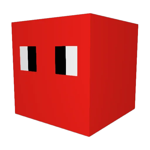 RusseKevin Minecraft avatar head, 3D render