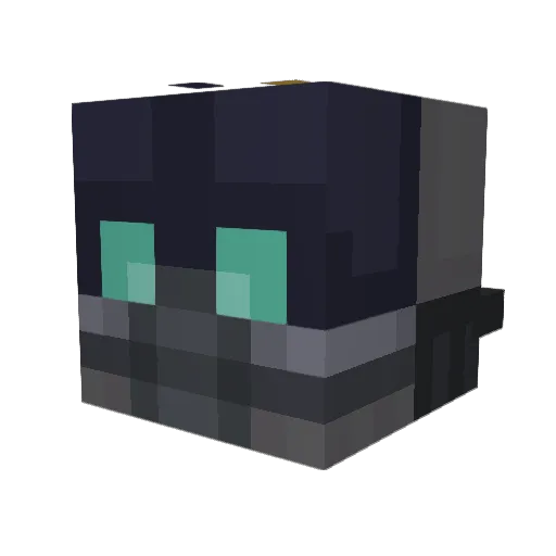 Russiakhat Minecraft avatar head, 3D render