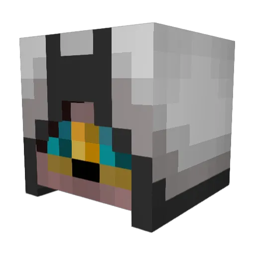 Russiancreeper12 Minecraft avatar head, 3D render