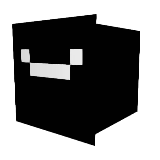 RustStick Minecraft avatar head, 3D render