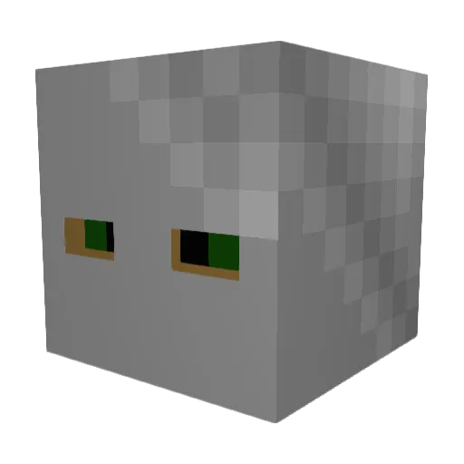 RusticCrusader Minecraft avatar head, 3D render