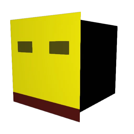 RustyCeci Minecraft avatar head, 3D render
