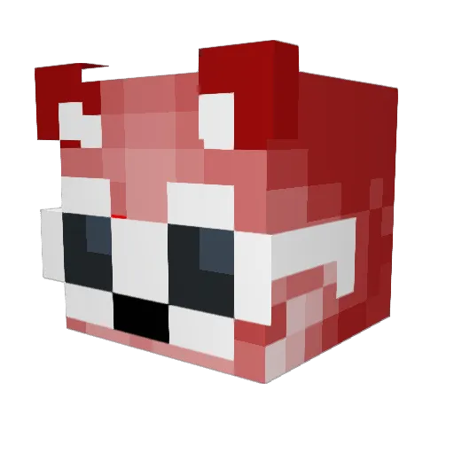 RustyEgg21 Minecraft avatar head, 3D render