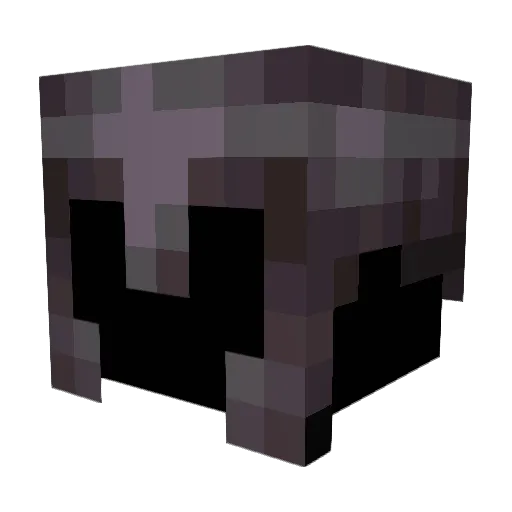 RustySaddle Minecraft avatar head, 3D render