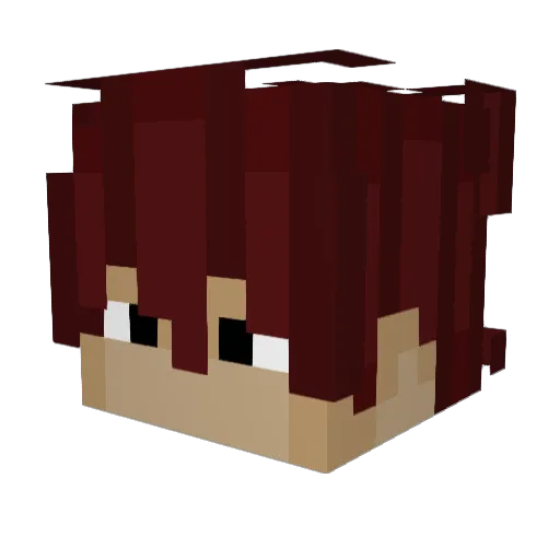 Rustymariner123 Minecraft avatar head, 3D render