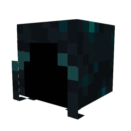 RutVarkensKut205 Minecraft avatar head, 3D render