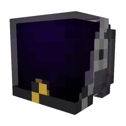 Rutary Minecraft avatar head, 3D render