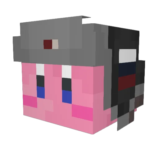 Rutger12345 Minecraft avatar head, 3D render