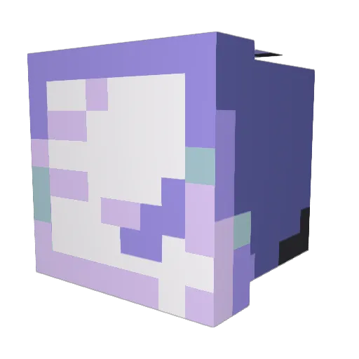 Ruthles5 Minecraft avatar head, 3D render