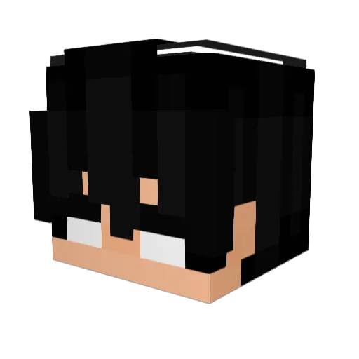 RuthlessDemon Minecraft avatar head, 3D render