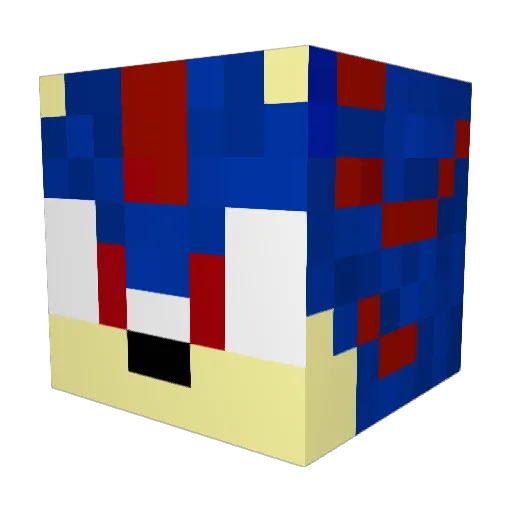RuthlessEthanBug Minecraft avatar head, 3D render
