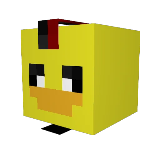 Ruubskiboy01 Minecraft avatar head, 3D render