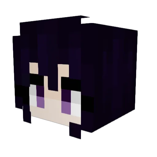 RuyDiaz Minecraft avatar head, 3D render