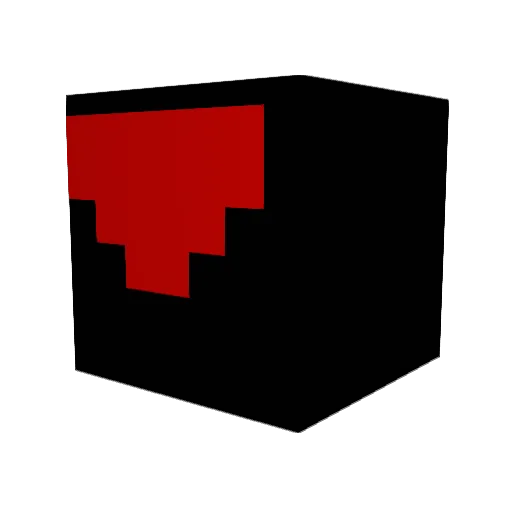 Ruythen Minecraft avatar head, 3D render