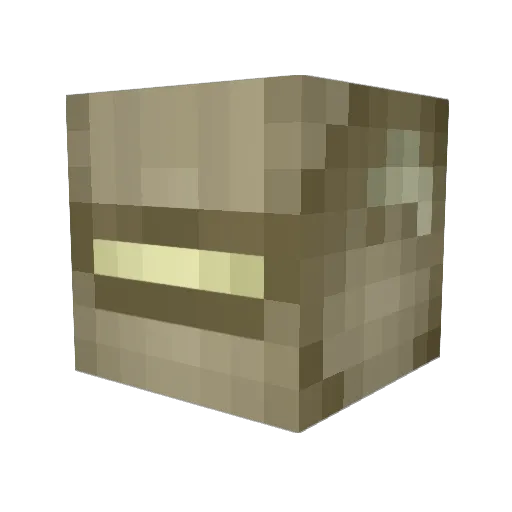 Rvel1 Minecraft avatar head, 3D render