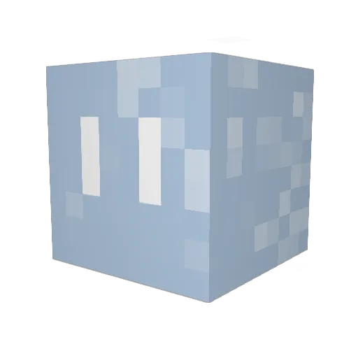 Rvgg Minecraft avatar head, 3D render