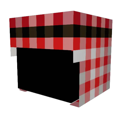 Rvval_ Minecraft avatar head, 3D render