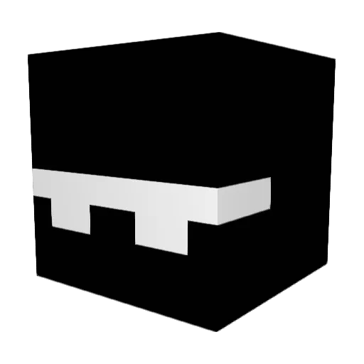 RxSl1des Minecraft avatar head, 3D render