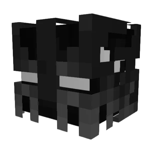 RxpedGod Minecraft avatar head, 3D render