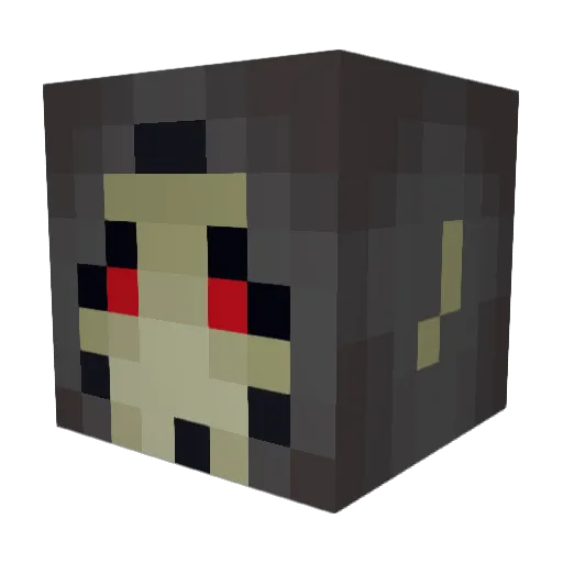Rxsher2004 Minecraft avatar head, 3D render