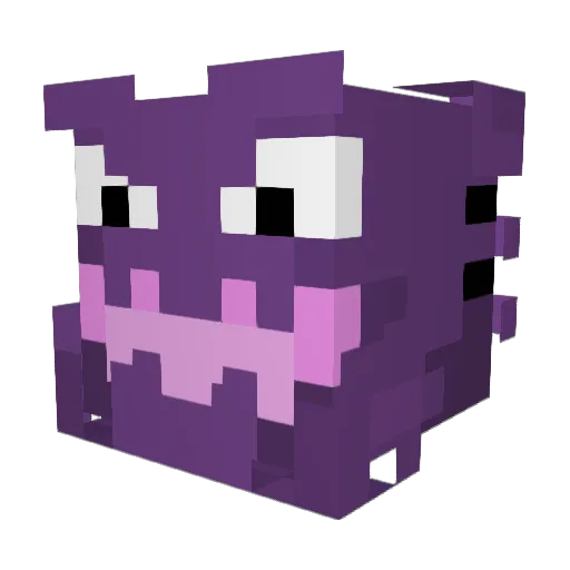 Rxul02 Minecraft avatar head, 3D render