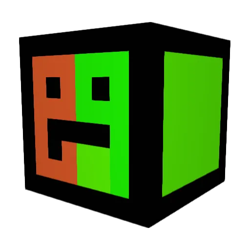 Rxxez Minecraft avatar head, 3D render