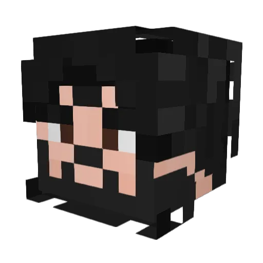 Ry4N_STX Minecraft avatar head, 3D render