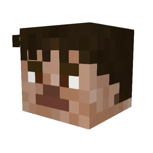 Ry4n_G0sling Minecraft avatar head, 3D render