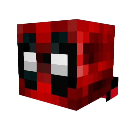 RyBeN187 Minecraft avatar head, 3D render