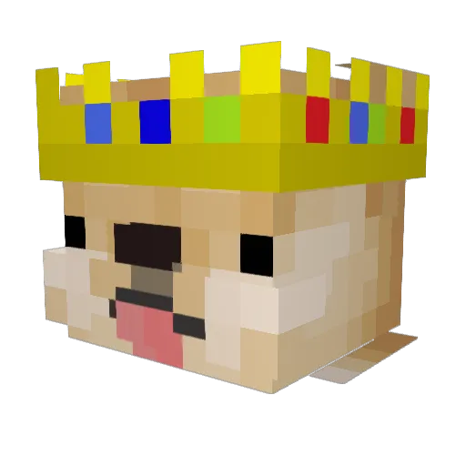 RyRy200035 Minecraft avatar head, 3D render
