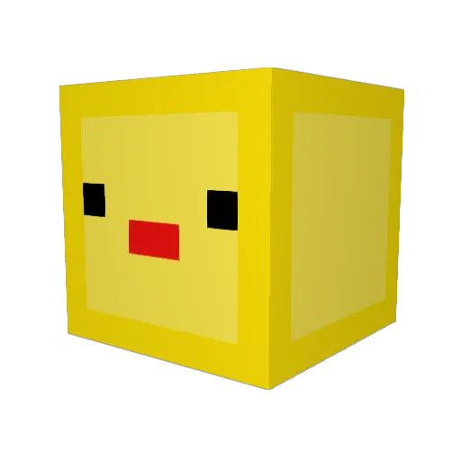 RyRy2Fly Minecraft avatar head, 3D render