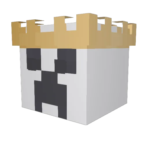 RyRyO Minecraft avatar head, 3D render