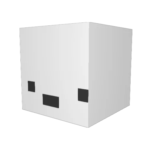 RyRy_ Minecraft avatar head, 3D render