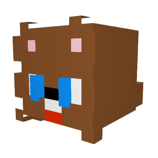 RyZe2019 Minecraft avatar head, 3D render