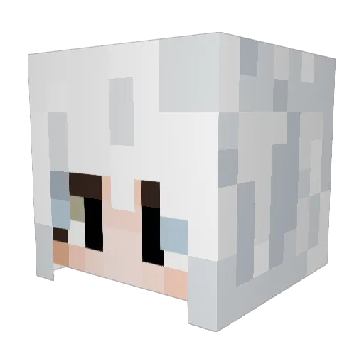 RyZe414 Minecraft avatar head, 3D render