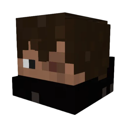 RyZe__l Minecraft avatar head, 3D render