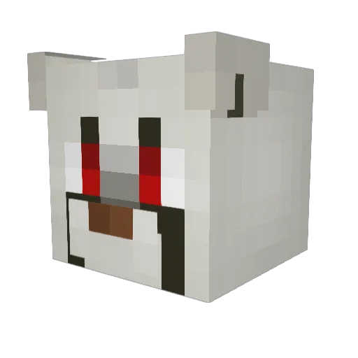 Ry_d3r Minecraft avatar head, 3D render
