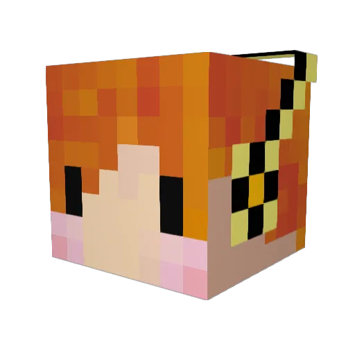 Ryan0802 Minecraft avatar head, 3D render