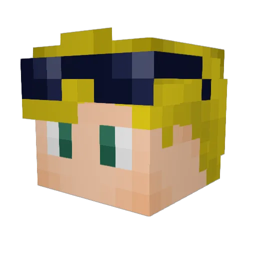 Ryan115760 Minecraft avatar head, 3D render