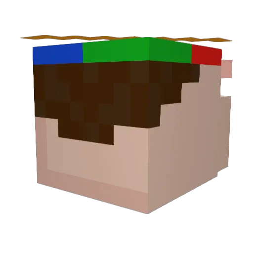 Ryan1699 Minecraft avatar head, 3D render