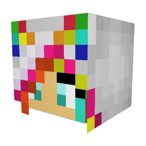 Ryan713 Minecraft avatar head, 3D render